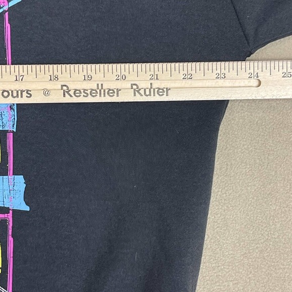 AC/DC Blow Up Your Video Womens L Sweatshirt Crew Neck Black Graphic‎ Print - Picture 4 of 11